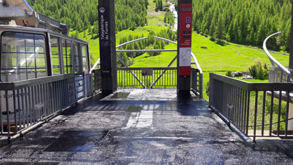 Étanchéité du téléphérique du Fornet Val-d'Isère