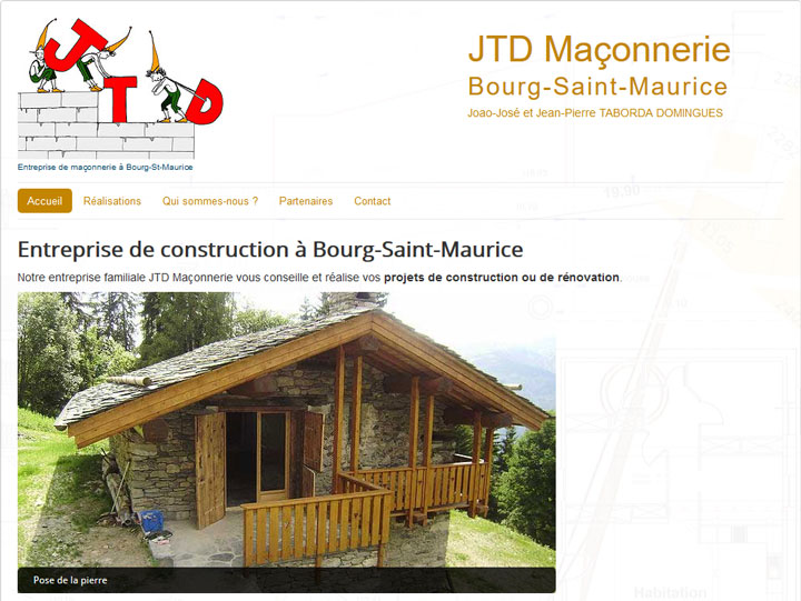JTD Entreprise de maçonnerie basée à Bourg-St-Maurice